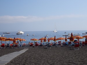 Beach in Positano