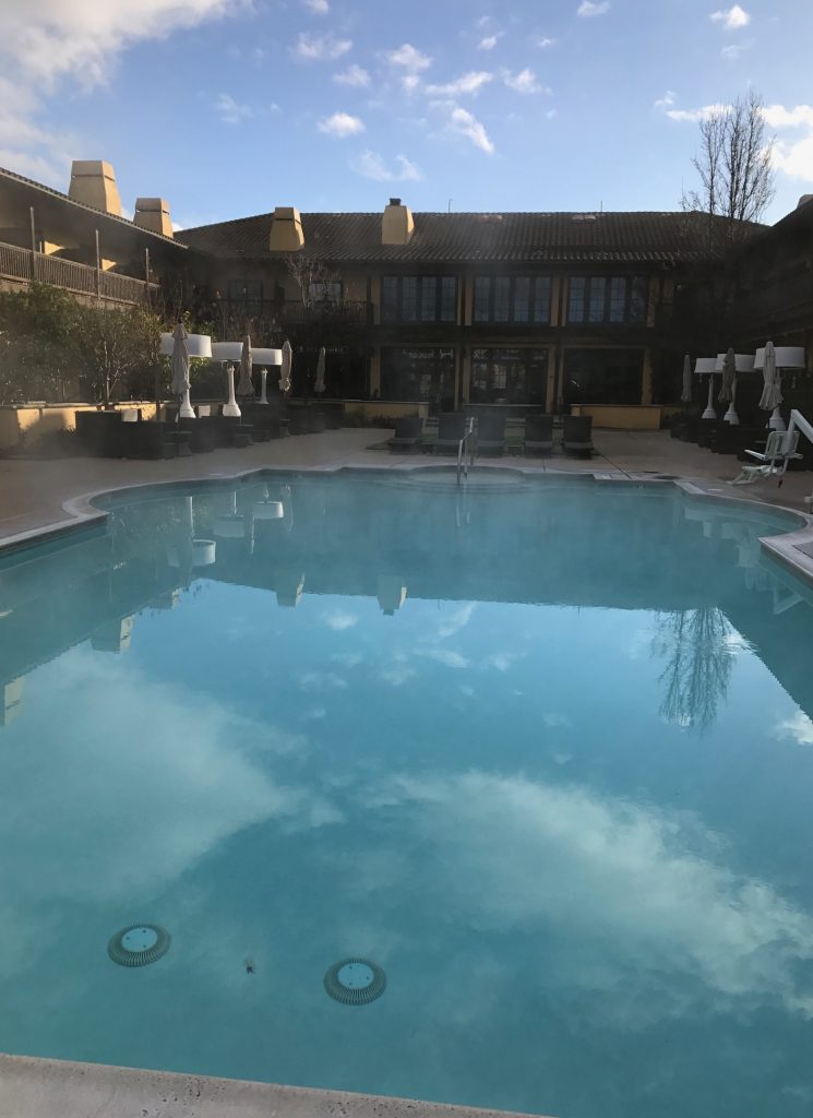 Pool at the Lodge